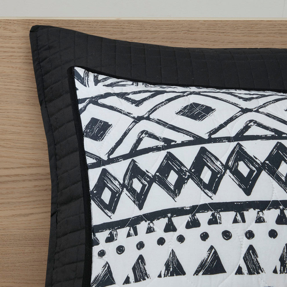 Urban Habitat Larisa 7 Piece Reversible Cotton Quilt Set