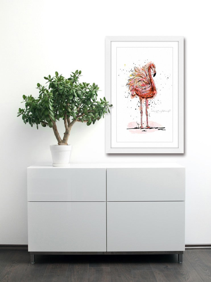"Flamand" Framed Painting Print