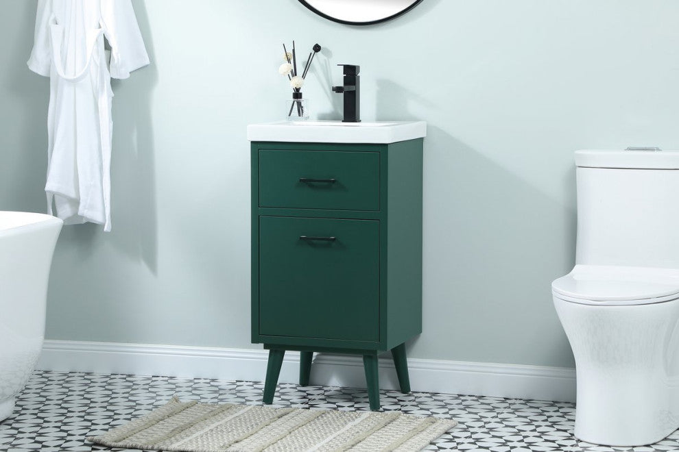 Beatrice 18" Bathroom Vanity, Green