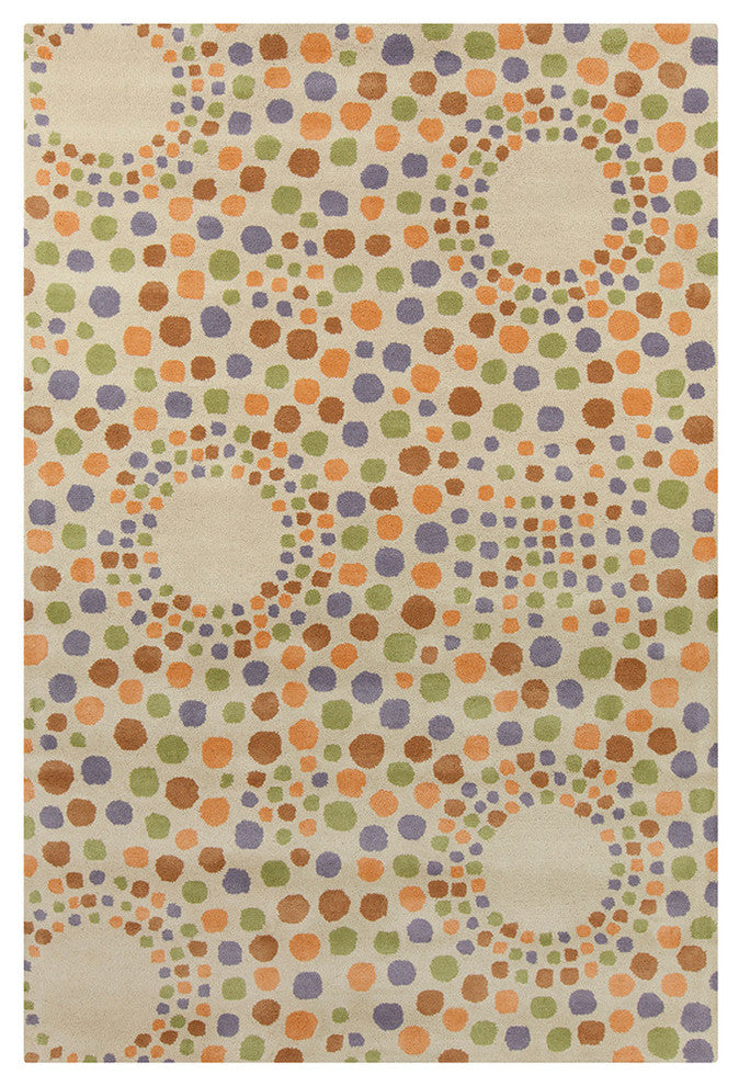 Allie Contemporary Contemporary Area Rug
