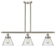 Innovations 916-3I-SN-G44-L-LED 3-Light Island Light, Brushed Satin Nickel