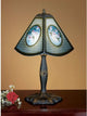 19 5"H Lithophane Hummingbird Accent Lamp