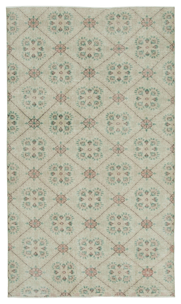 Rug N Carpet - Handwoven Turkish 4' 10'' x 8' 4'' Vintage Area Rug