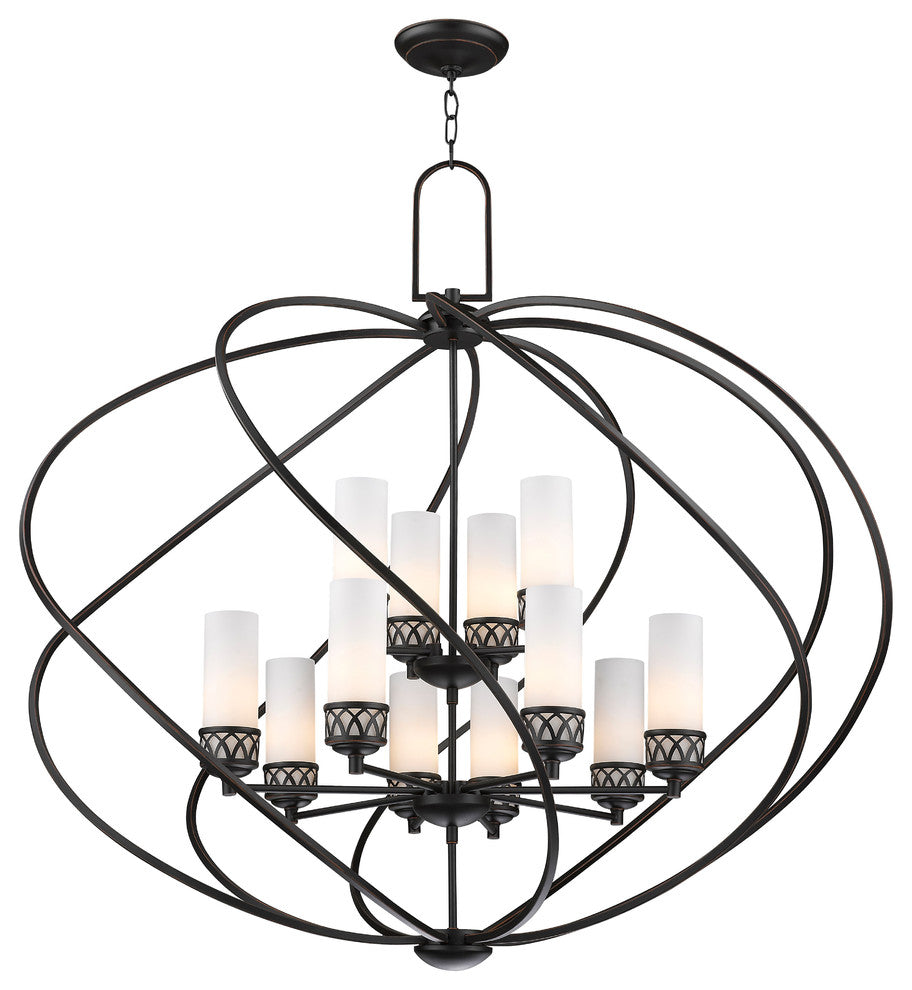 Westfield Foyer Chandelier, Olde Bronze