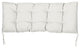 Sunbrella Canvas Indoor/Outdoor Tufted Bench Cushion, Natural, 55x18x2"