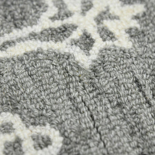 Boscage Penswick Area Rug, Light Gray, 8' x 11', Geometric