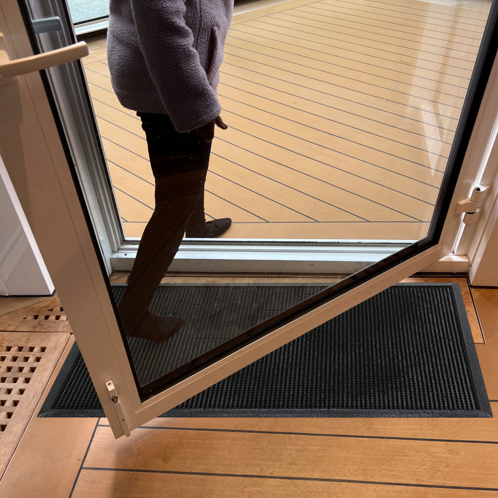 Heavy Duty Rubber Stud Multi-Utility Doormat, 36"x48"