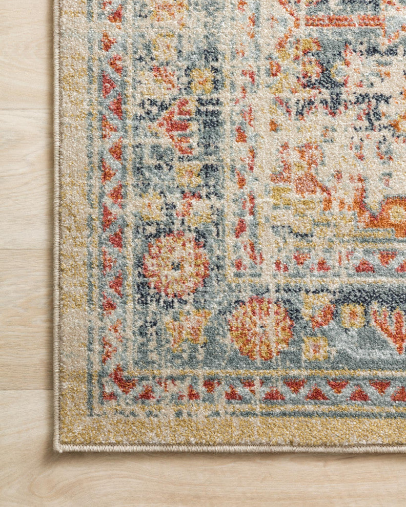 Loloi II Jocelyn Ivory/Multi, 9'-6" X 12'-6"