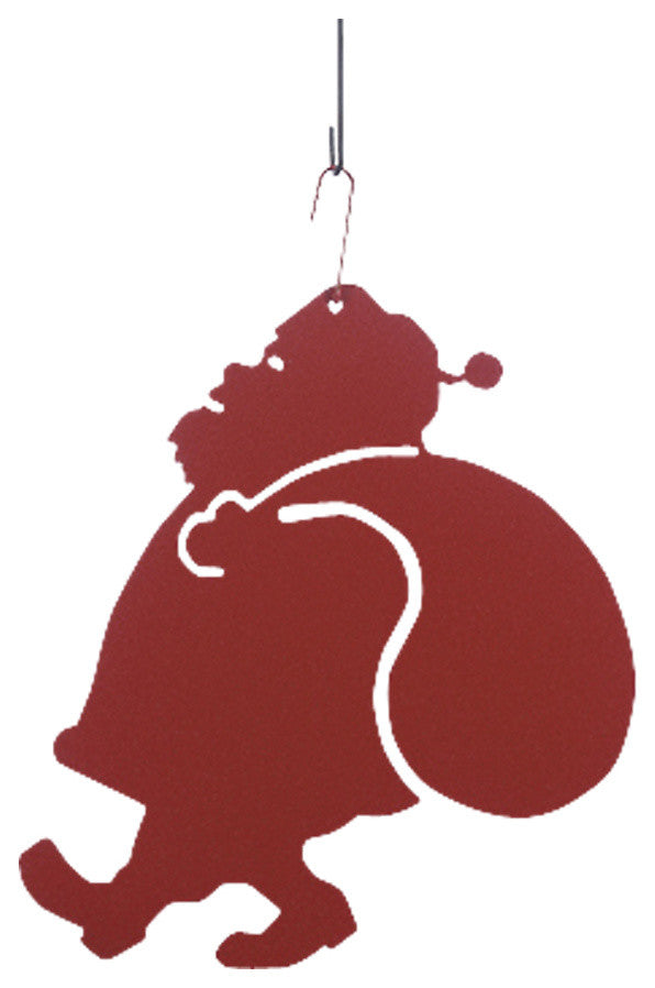 Decorative Hanging Silhouette, Santa