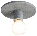 Stepped Discus Flush-Mount, Concrete
