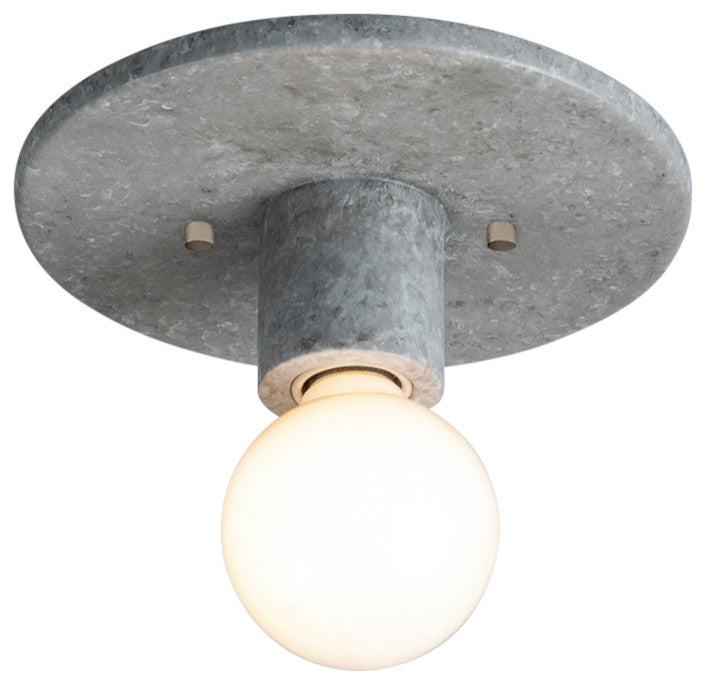 Stepped Discus Flush-Mount, Concrete