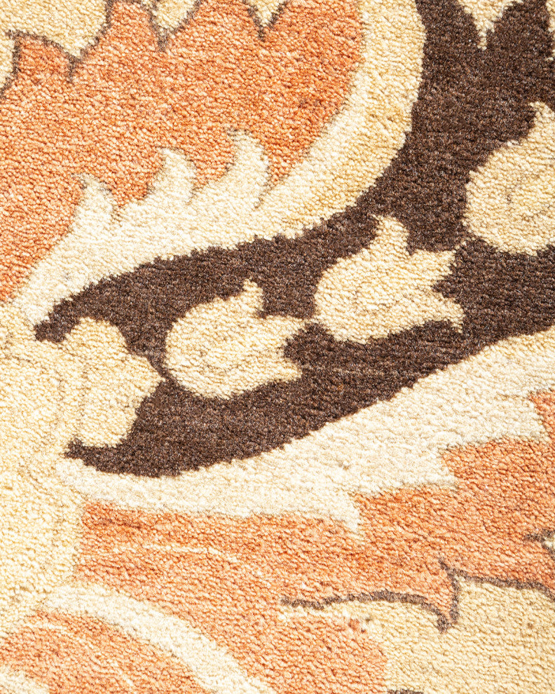 Mogul, One-of-a-Kind Hand-Knotted Area Rug Yellow, 10'0"x13'7"