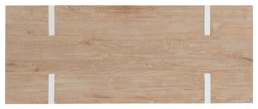 Safavieh Aberton Console Table, Natural/White