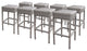 8 Oasis Backless Barstools