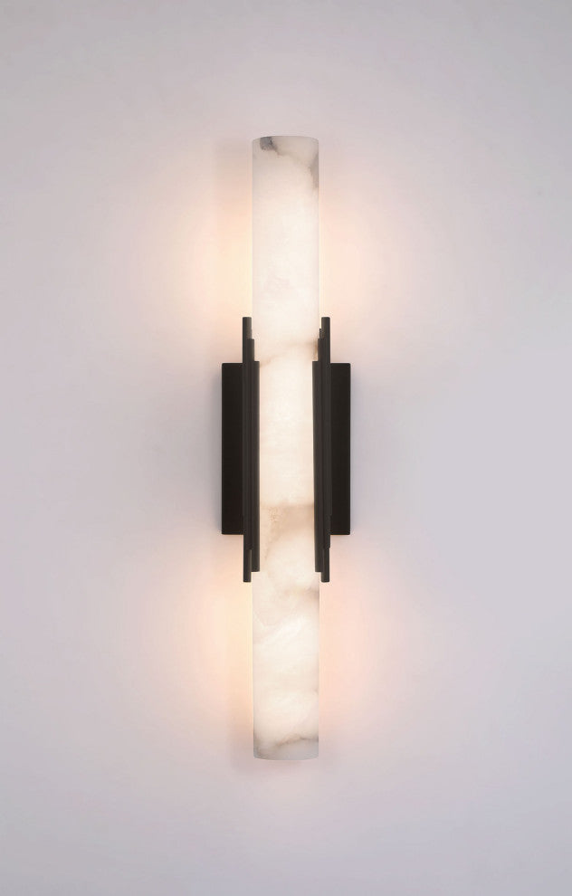 Venna, Outdoor , 22", Urban Bronze, Alabaster