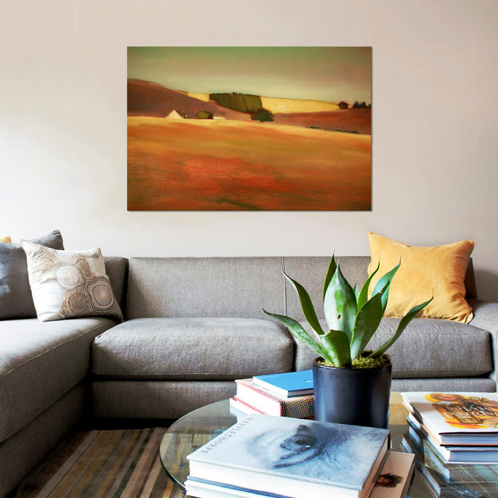 "Over The Hill I" by Eddie Barbini, Canvas Print, 40"x26"