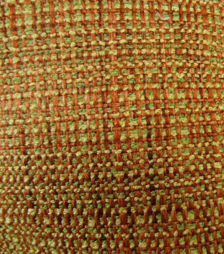 Melbourne Orange and Mint Handmade Luxury Pillow, 20"x20"