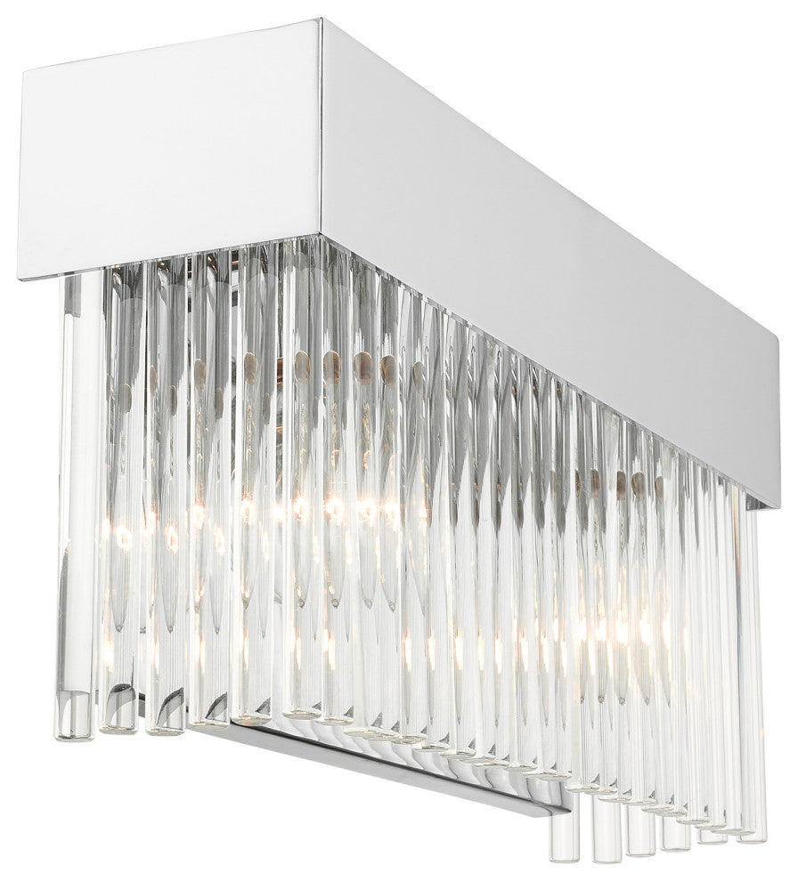 Livex Lighting Norwich 2 Light Polished Chrome ADA Sconce