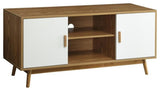 Pemberly Row 46" TV Stand in White