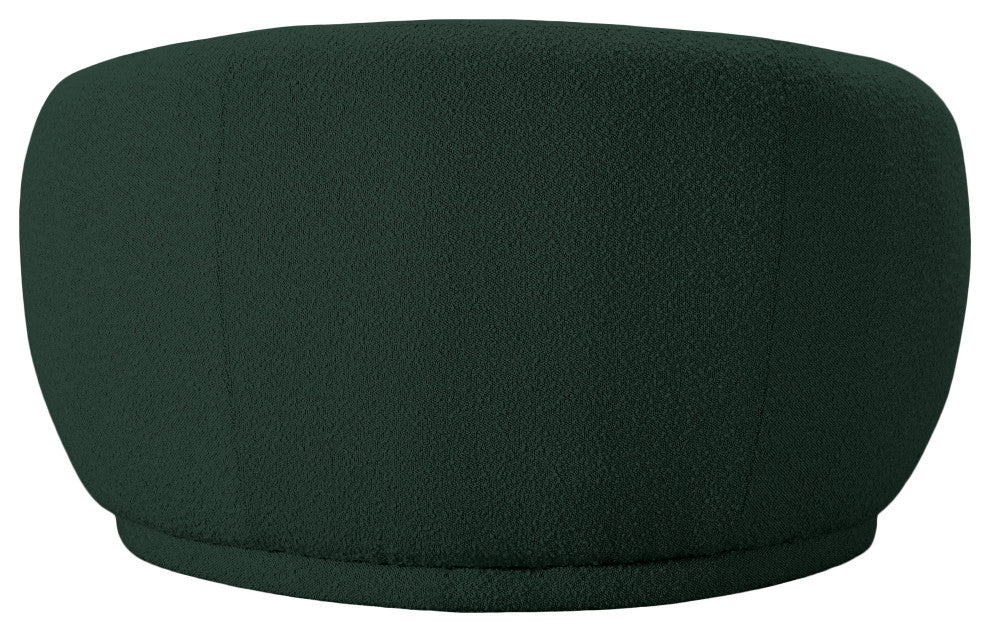 Hyde Boucle Fabric Upholstered, Green, Chair