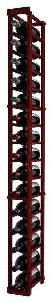Lindy Wine Rack, Pine and Mahogany