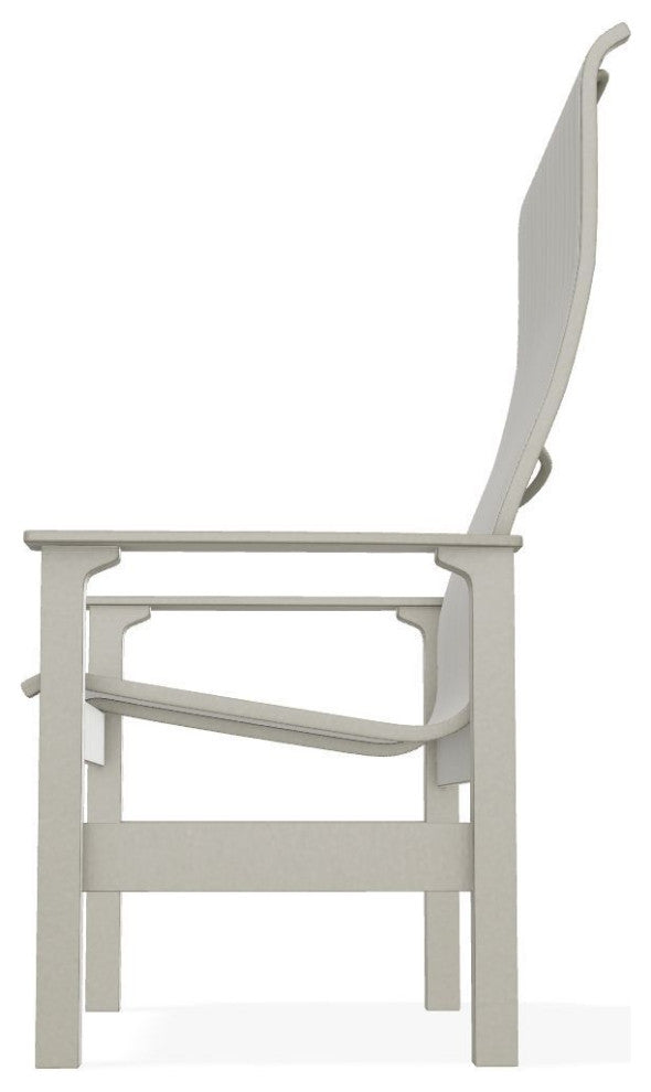 Leeward Sling Outdoor Supreme Armchair, Harbor/Storm