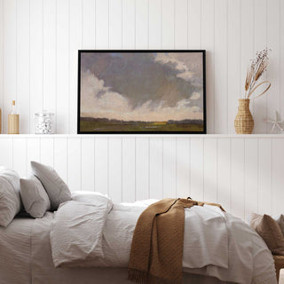 "Sky's Affection" - A Serene Sky Landscape Canvas