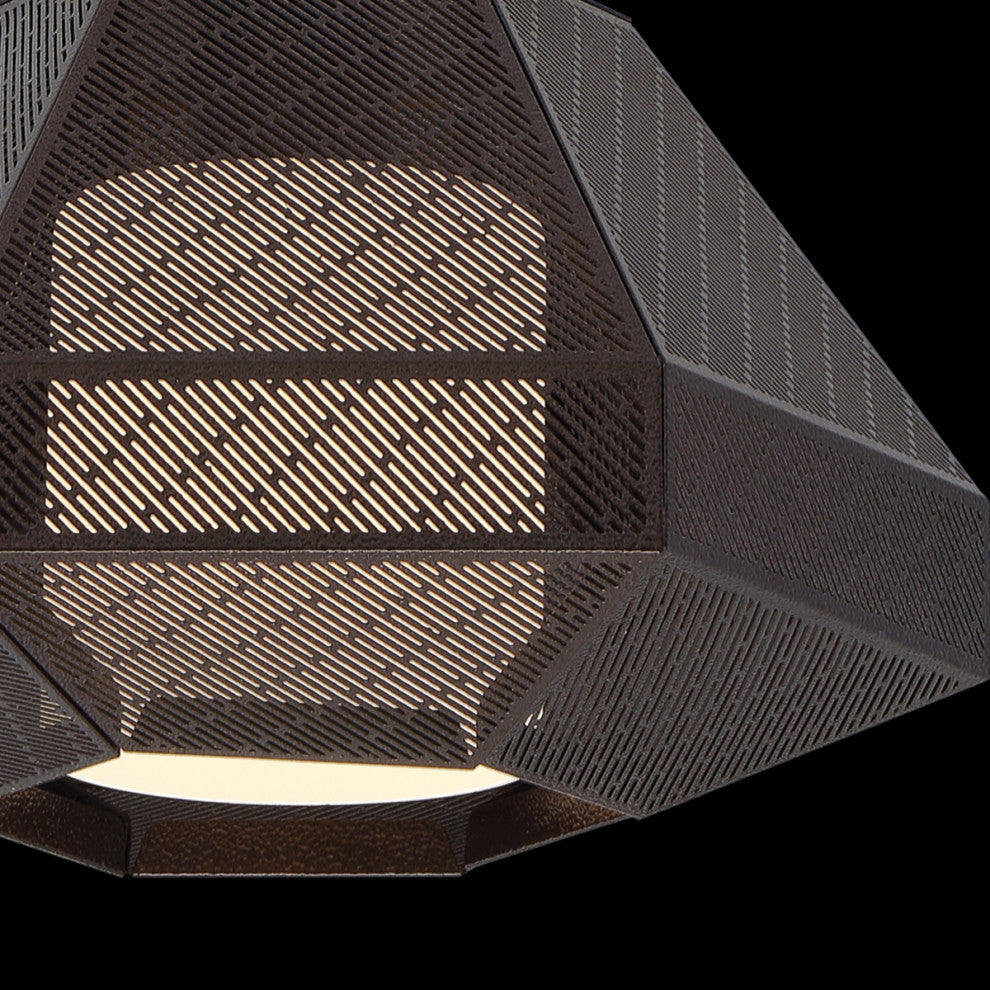 Recinto 1 Light Large Pendant Chrome Finish