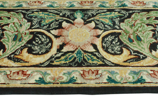 Pak-Persian Diogenes Black/Gold Rug, 9'0x12'4