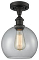 Innovations Lighting 516-1C-OB-G122-8 Athens 1 Light 8" Semi-Flush Mount