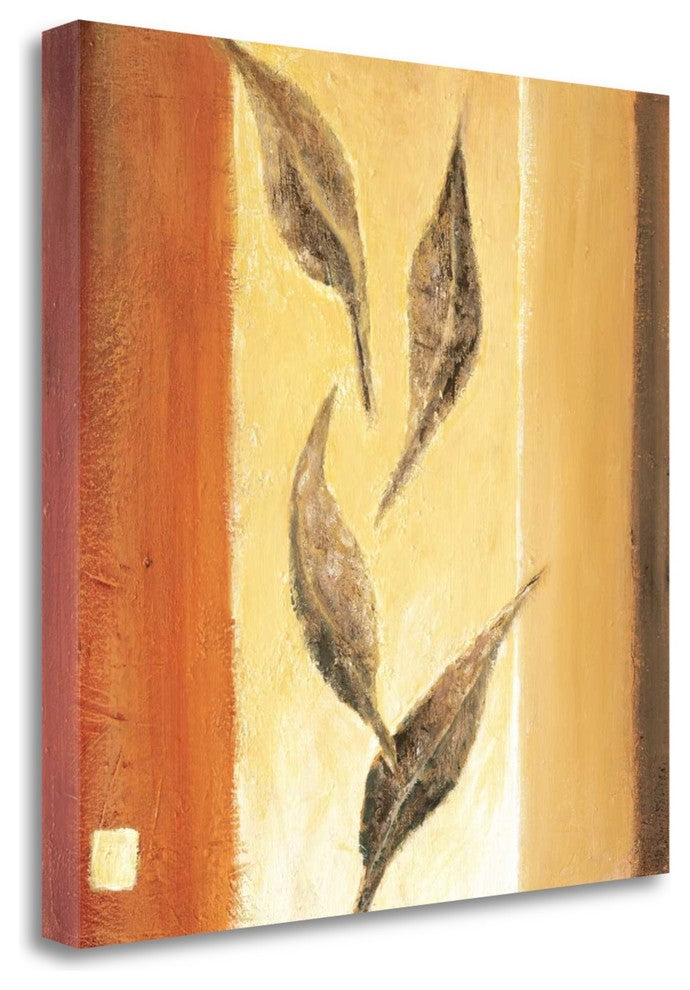 "Leaf Innuendo I" By Ursula Salemink-Roos, Giclee Print on Gallery Wrap Canvas
