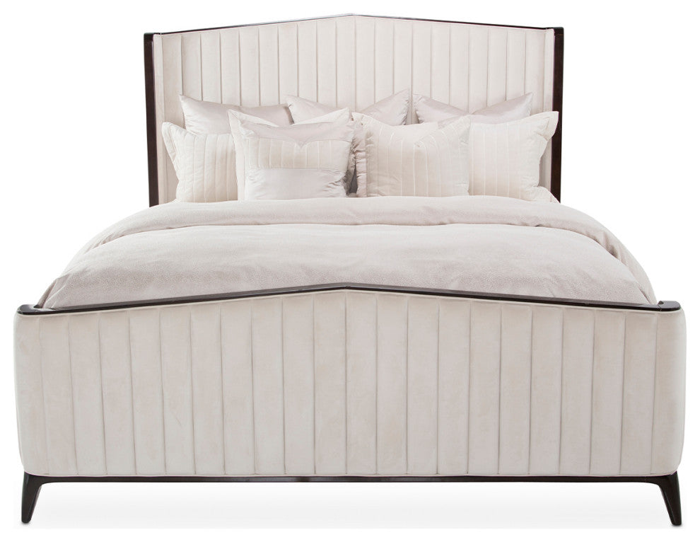 AICO Furniture Paris Chic 7 Piece Queen Bedroom Set