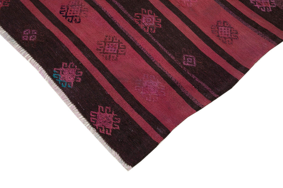 Rug N Carpet - Handwoven Anatolian 6' 3'' x 10' 3'' Unique Wool Kilim Rug