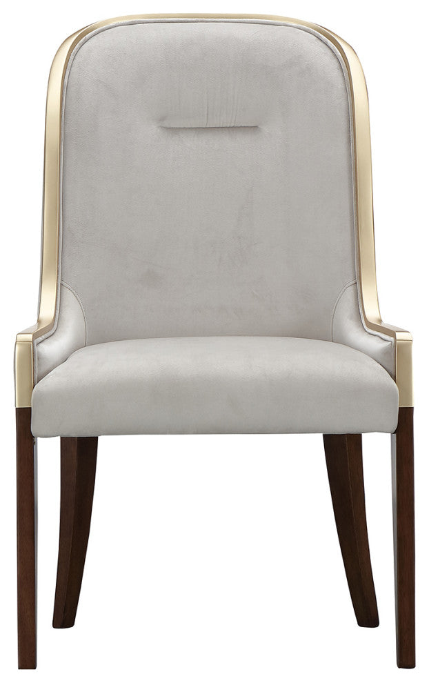 Houston Dining Side Chair, Set of 2, Walnut