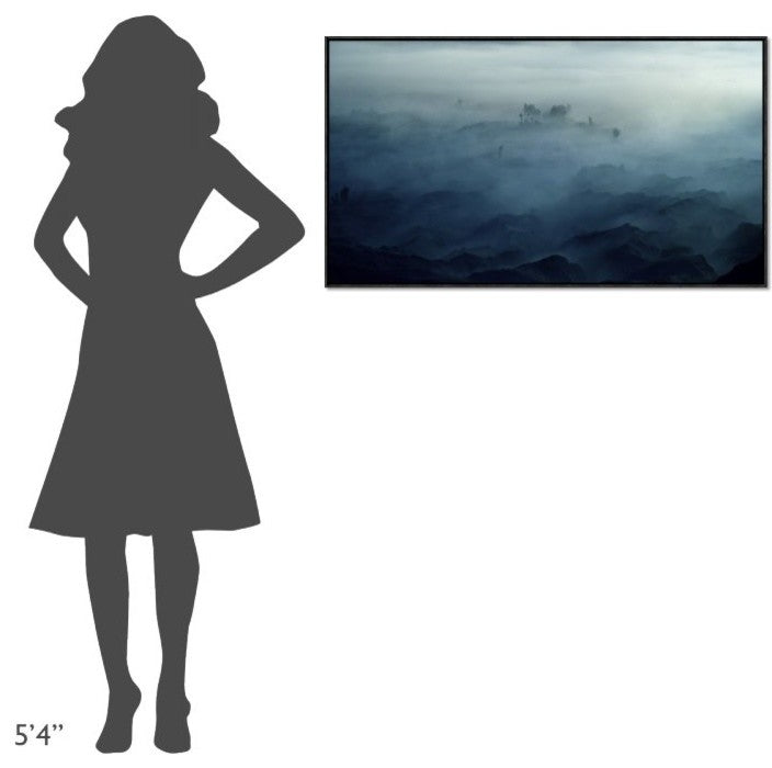 Land Of Fog, 40"x22"