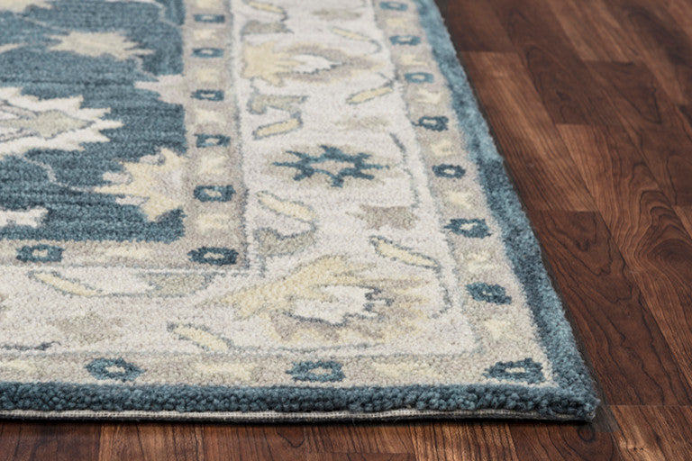Rizzy Home LO9993 Leone Area Rug 5'x8' Blue