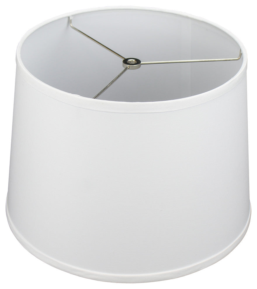 Fenchel Shades, 12"x14"x10" Spider Attachment Empire Lampshade, Linen