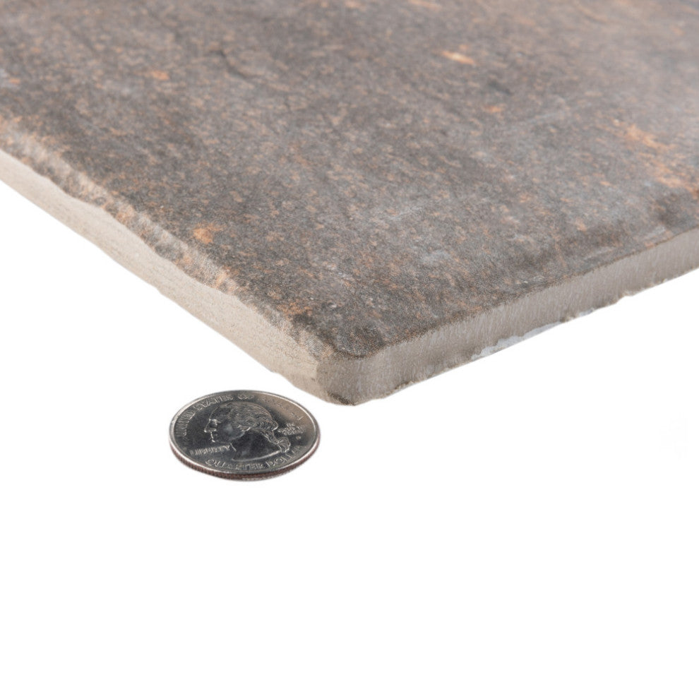 Tech Land Fire Porcelain Floor and Wall Tile