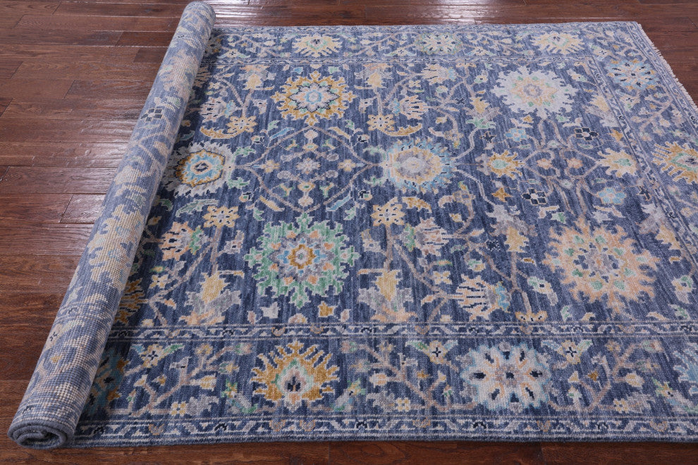 6' 1" X 9' 0" Turkish Oushak Handmade Wool Rug - Q13347