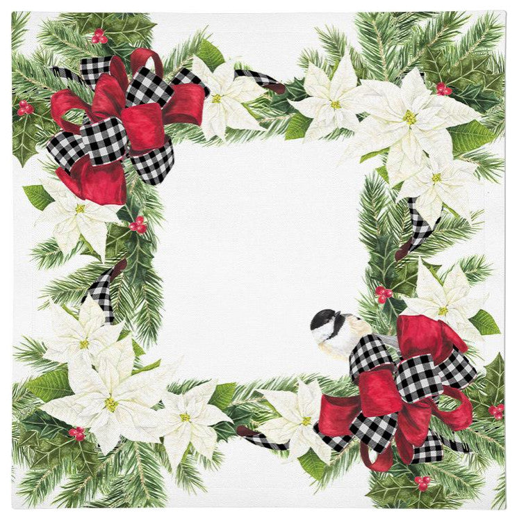 Laural Home Christmas Trimmings Napkin Set