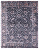 8' 1" X 10' 2" Persian Wool and Silk Handmade Rug Q7101