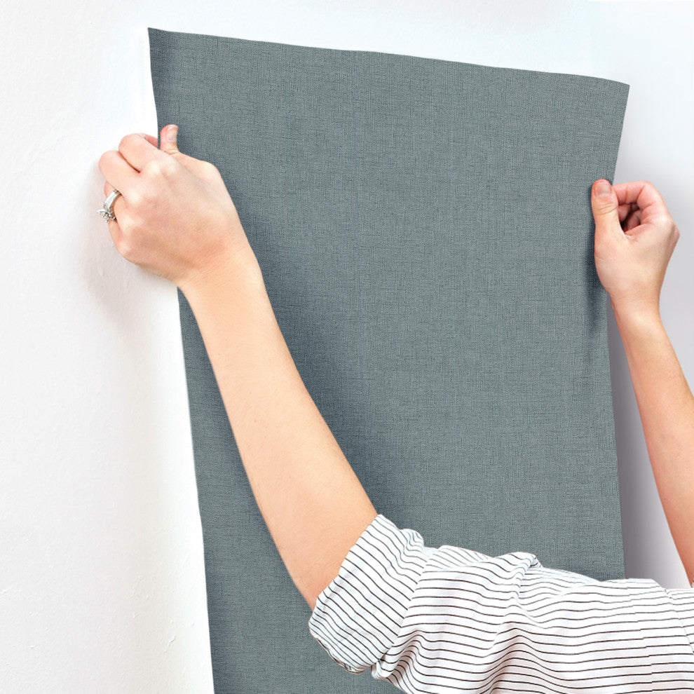 Hardy Linen Juniper Wallpaper