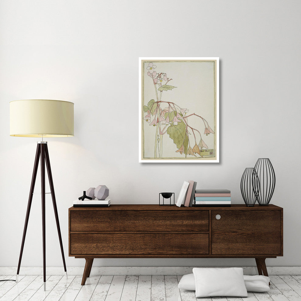 "Beef Begonia" Digital Paper Print by Hannah Borger Overbeck, 32"x42"