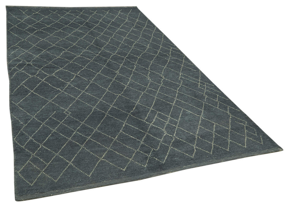 Rug N Carpet - Handmade Unique 5' 4'' x 9' 2'' Moroccan Area Rug