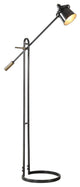 Contemporary Architecture Arm Floor Lamp 64in Adjustable Height Spotlight Bronze
