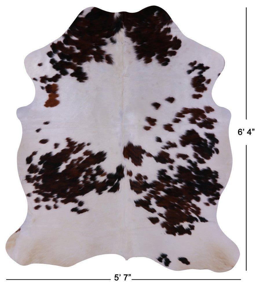 Natural Cowhide Rug 6' 4" X 5' 7" C1829