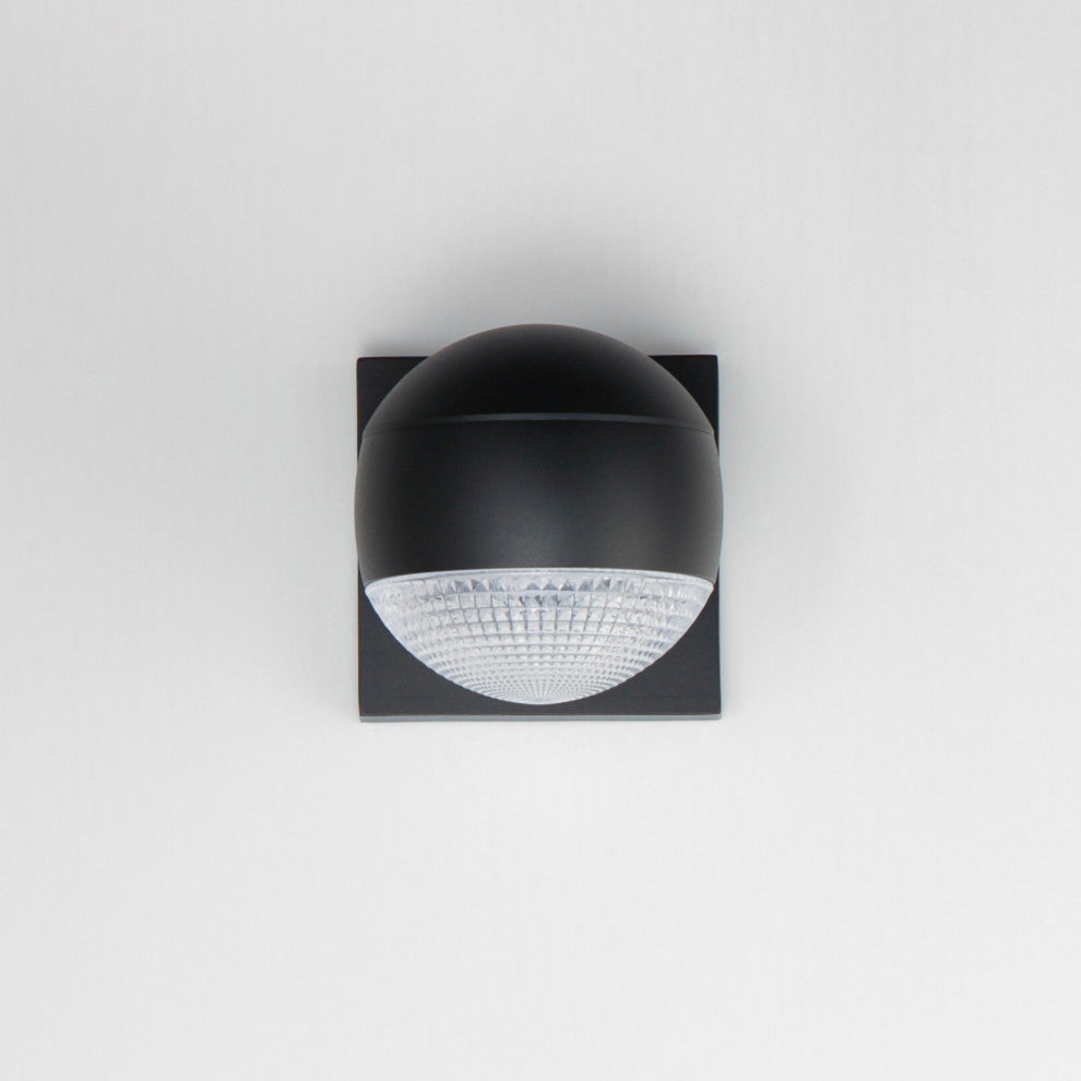 ET2 E30163-126 Modular 5" Tall LED Outdoor Wall Sconce - Black