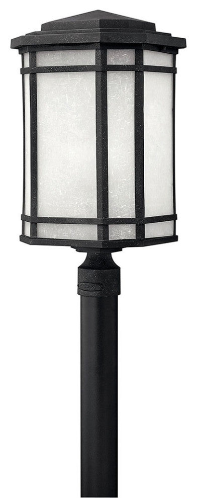 Hinkley Cherry Creek Large Post Top Or Pier Mount Lantern, Vintage Black