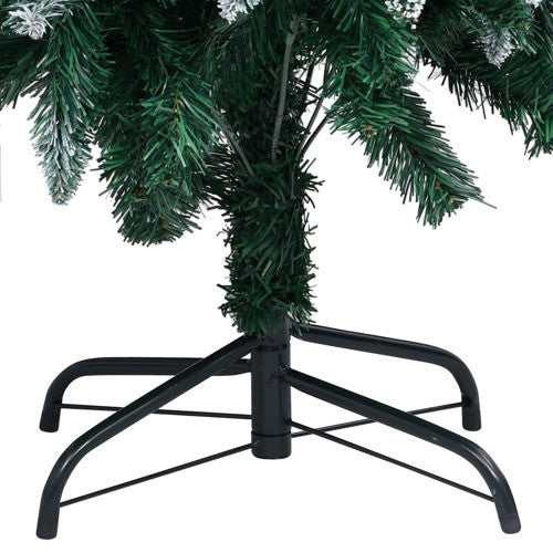 vidaXL Artificial Pre-lit Christmas Tree with Ball Set and Pinecones Xmas Tree