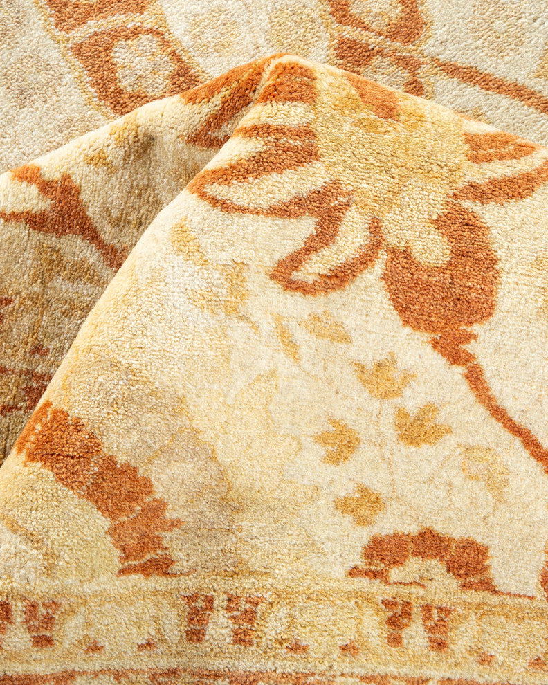 Mogul, One-of-a-Kind Hand-Knotted Area Rug Ivory, 8'4"x10'6"